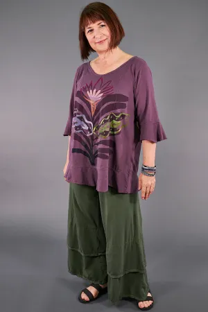 1562-Flounce Tee-Clove-P