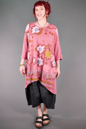 1566 Drawcord Tunic-Bloom-Color & Whimsy