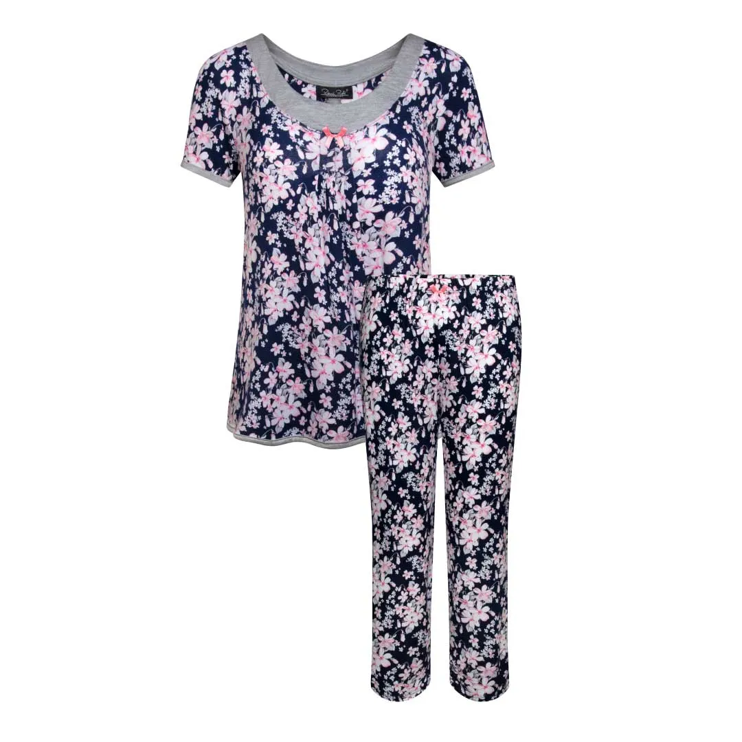 2 Pack Rayon Spandex Capri Set