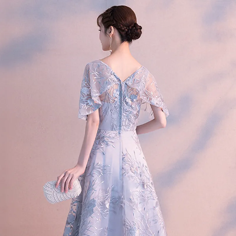 2025 evening dress popular autumn new banquet elegant short thin simple dress Popular trade supply