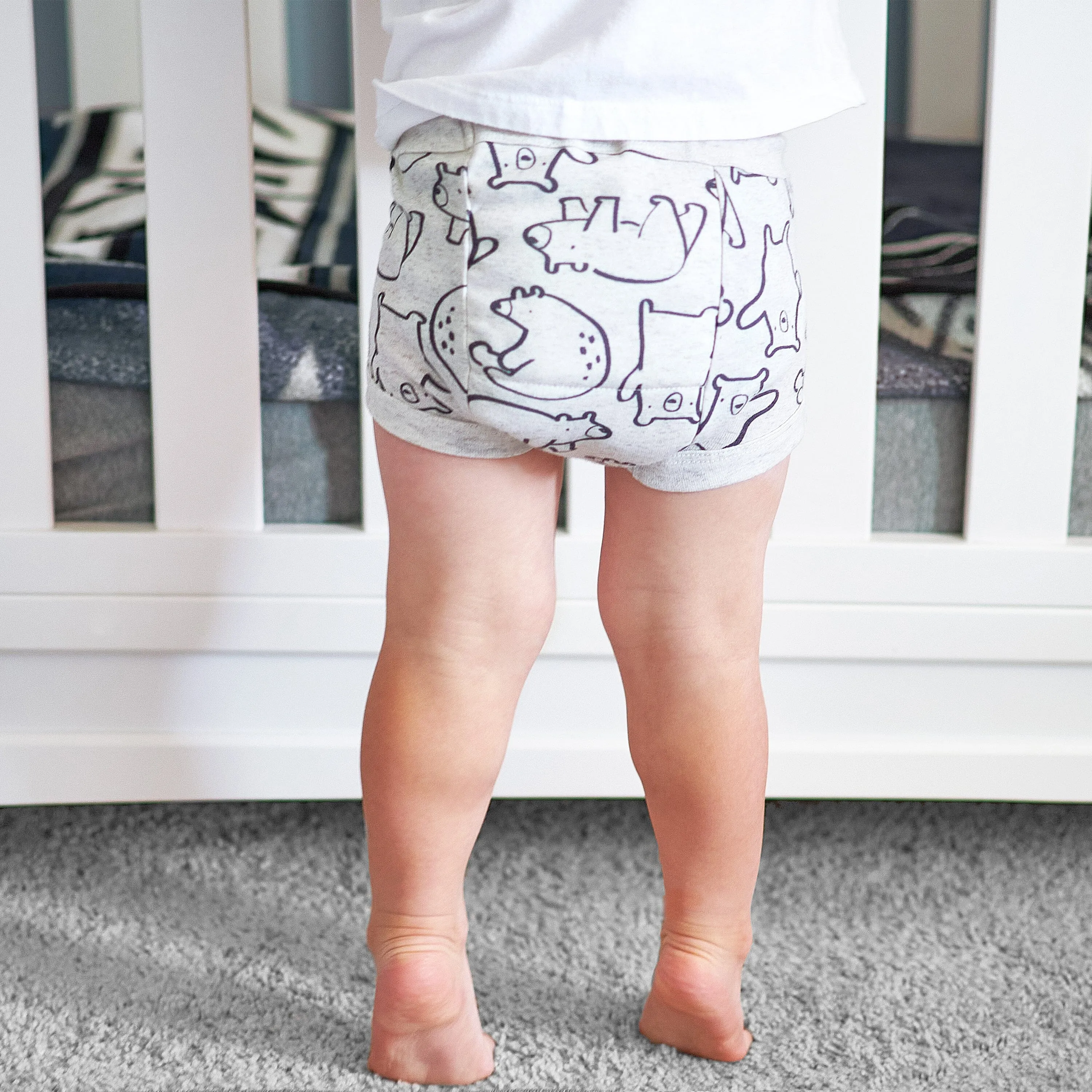 3-Pack Toddler Boys Bear Training Pants