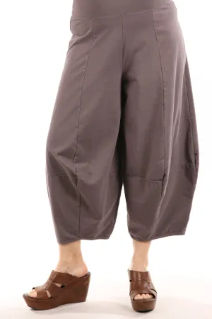 3273- Roll over Waist Four Square-Dove-U