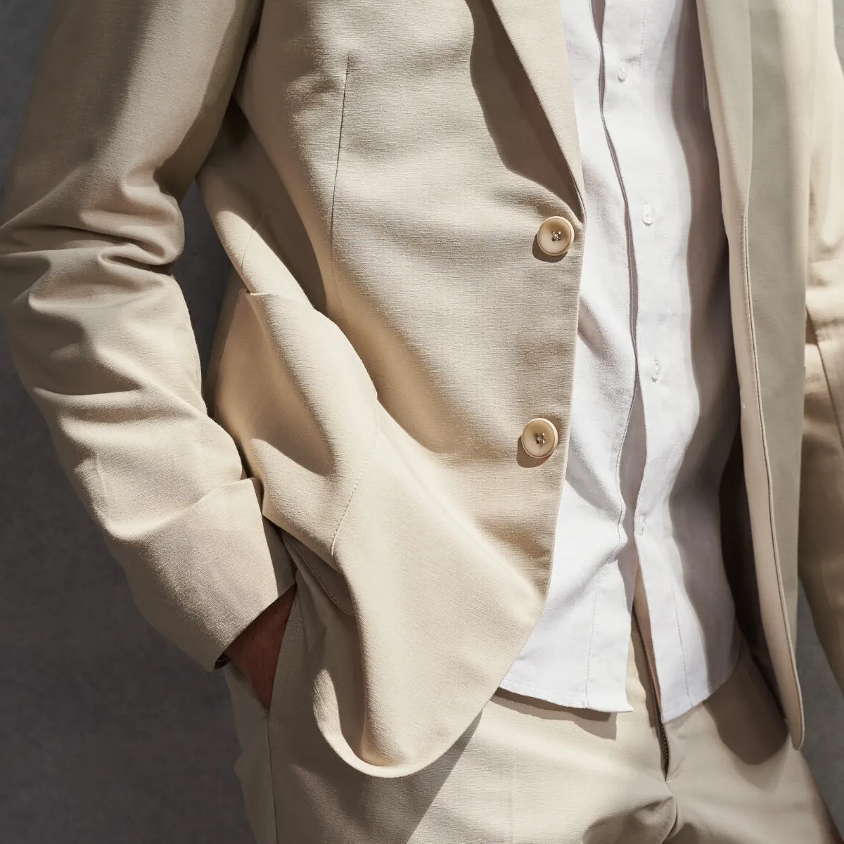About Companions Enver tencel taupe