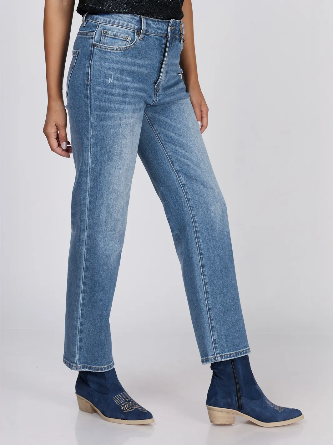Adriana Straight Leg Jean