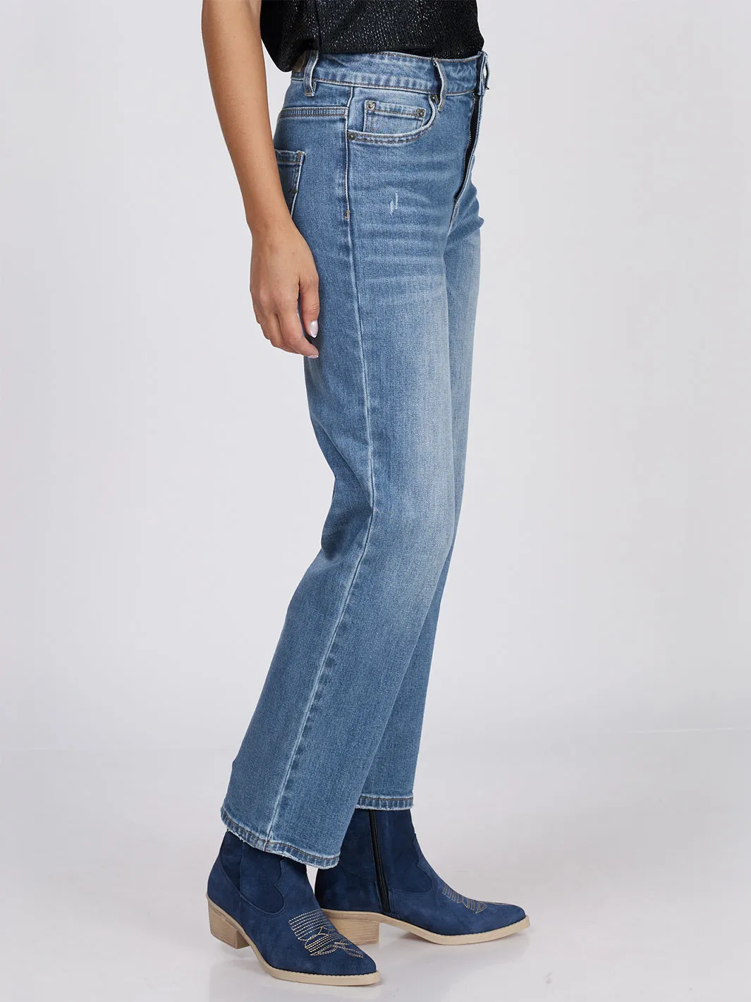 Adriana Straight Leg Jean