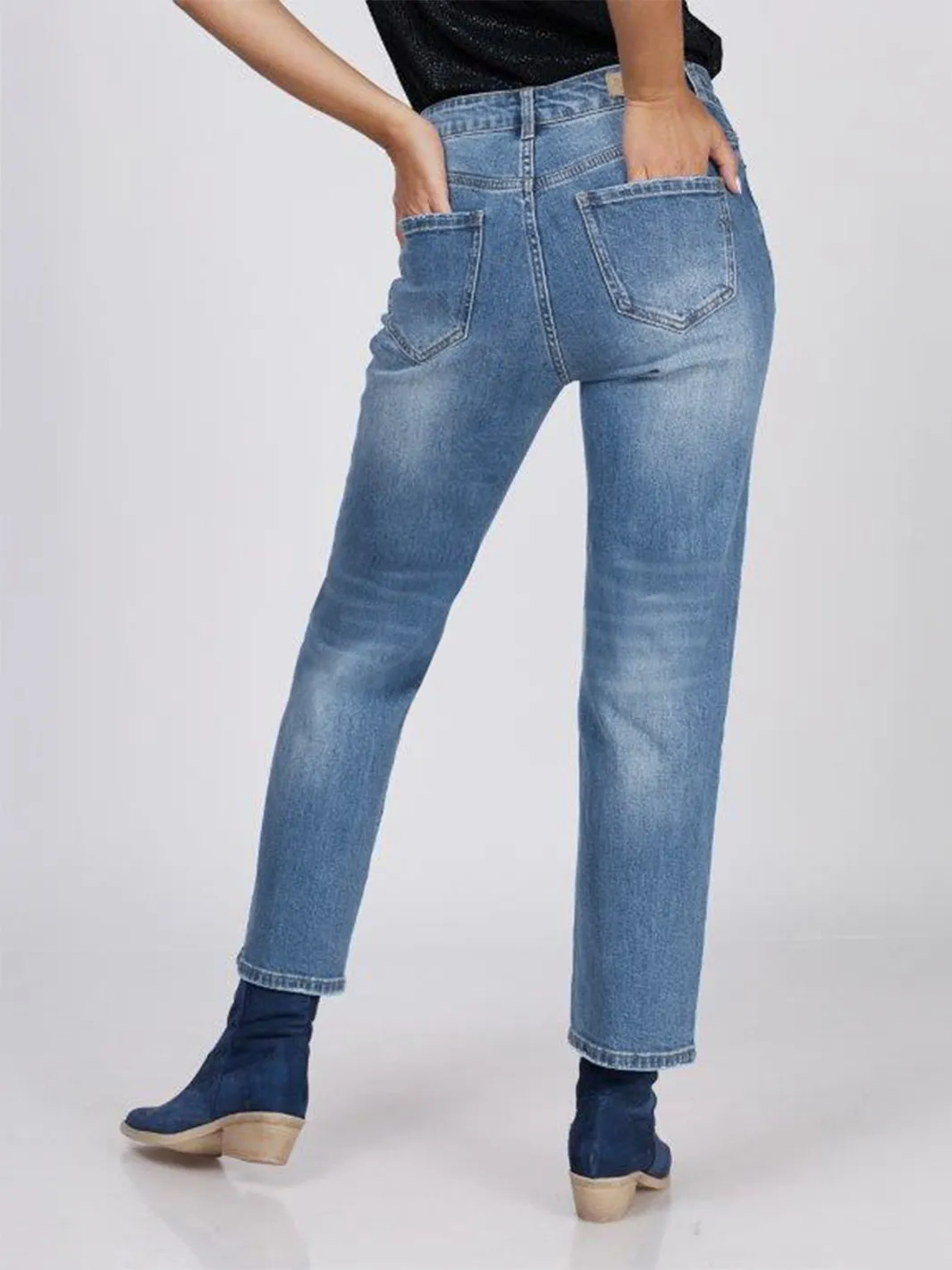 Adriana Straight Leg Jean