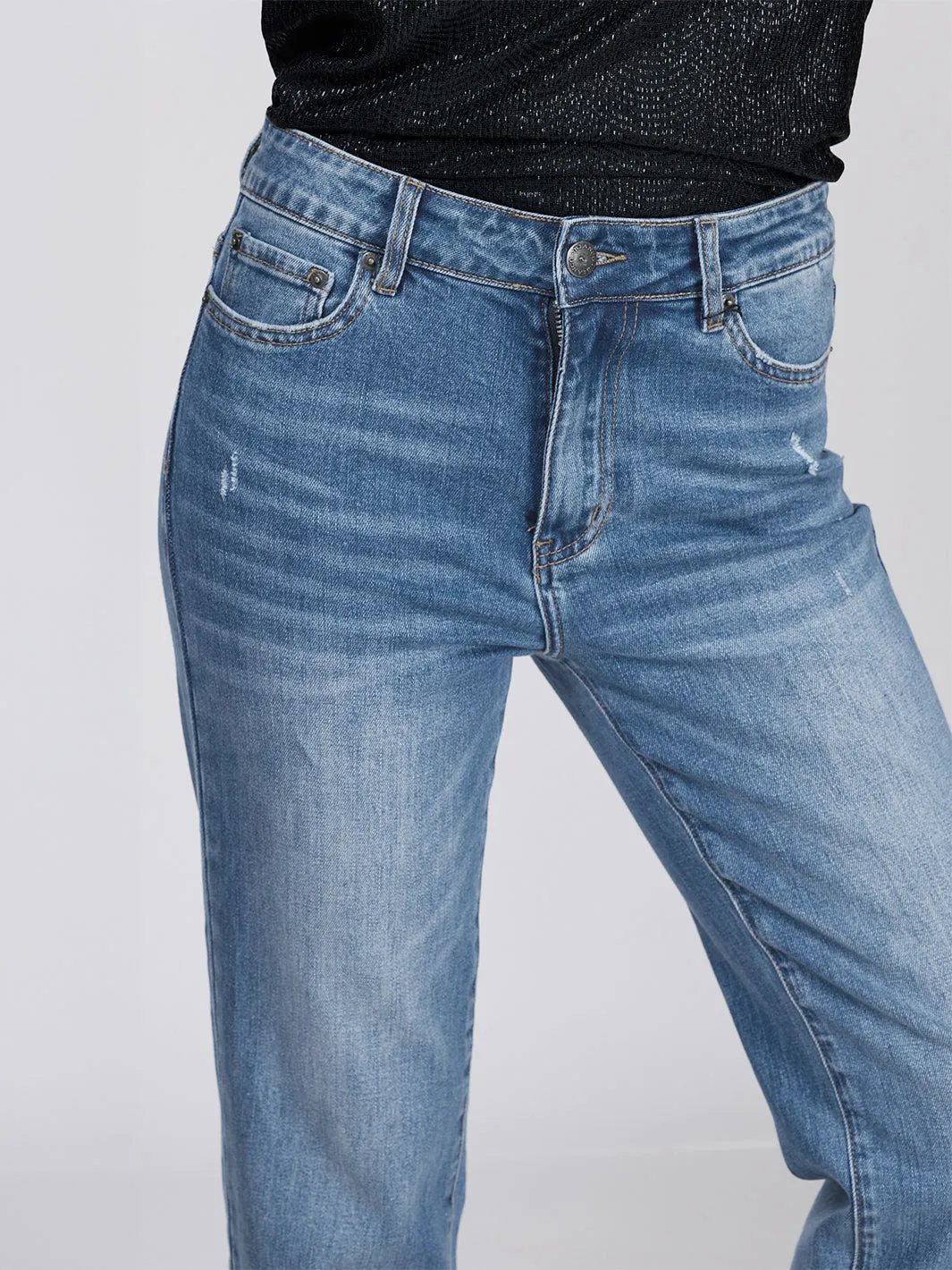 Adriana Straight Leg Jean