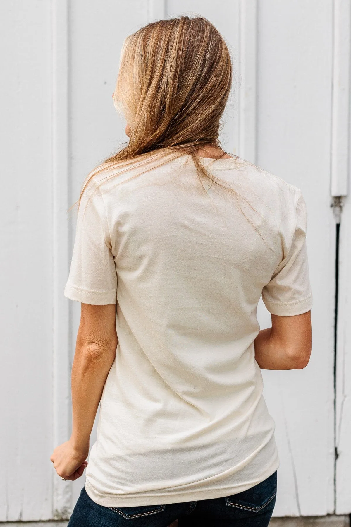 All The Fall Things Graphic Tee- Light Cream