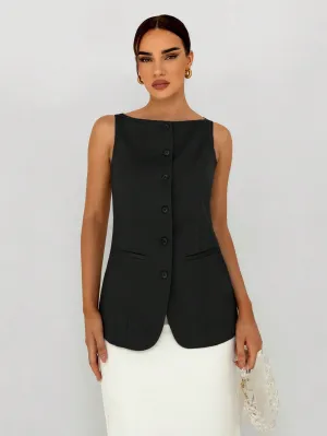 Aloruh Chaleco de Traje Caqui para Mujer - Cherry Vibes