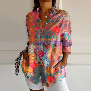 Amara – Chic Floral Blouse