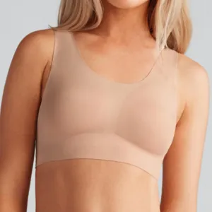 Amoena Pocketed Mastectomy Amy Soft Bra Seamless - Blush 44310