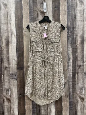 Animal Print Dress Casual Short Japna, Size M