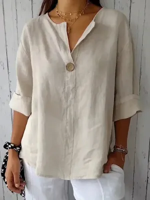 Anthea® | Casual V-Neck Blouse