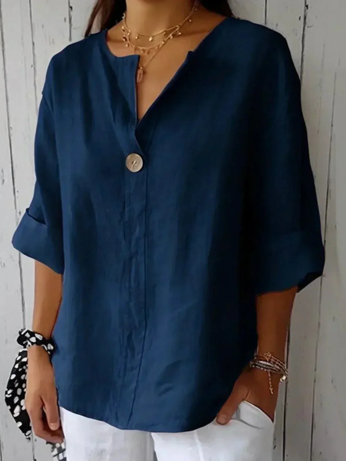 Anthea® | Casual V-Neck Blouse