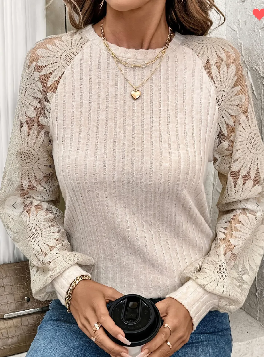 Apricot Floral Sleeve