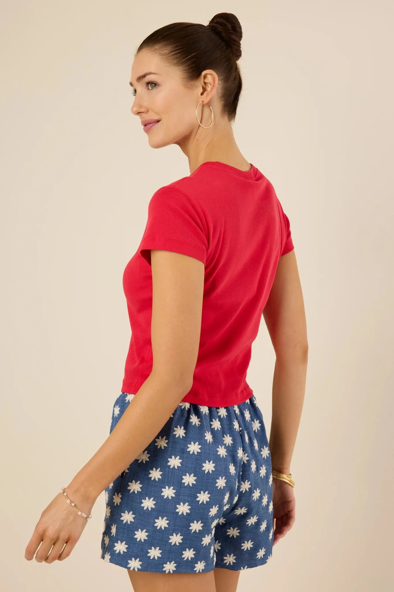 Aria Tee- Red