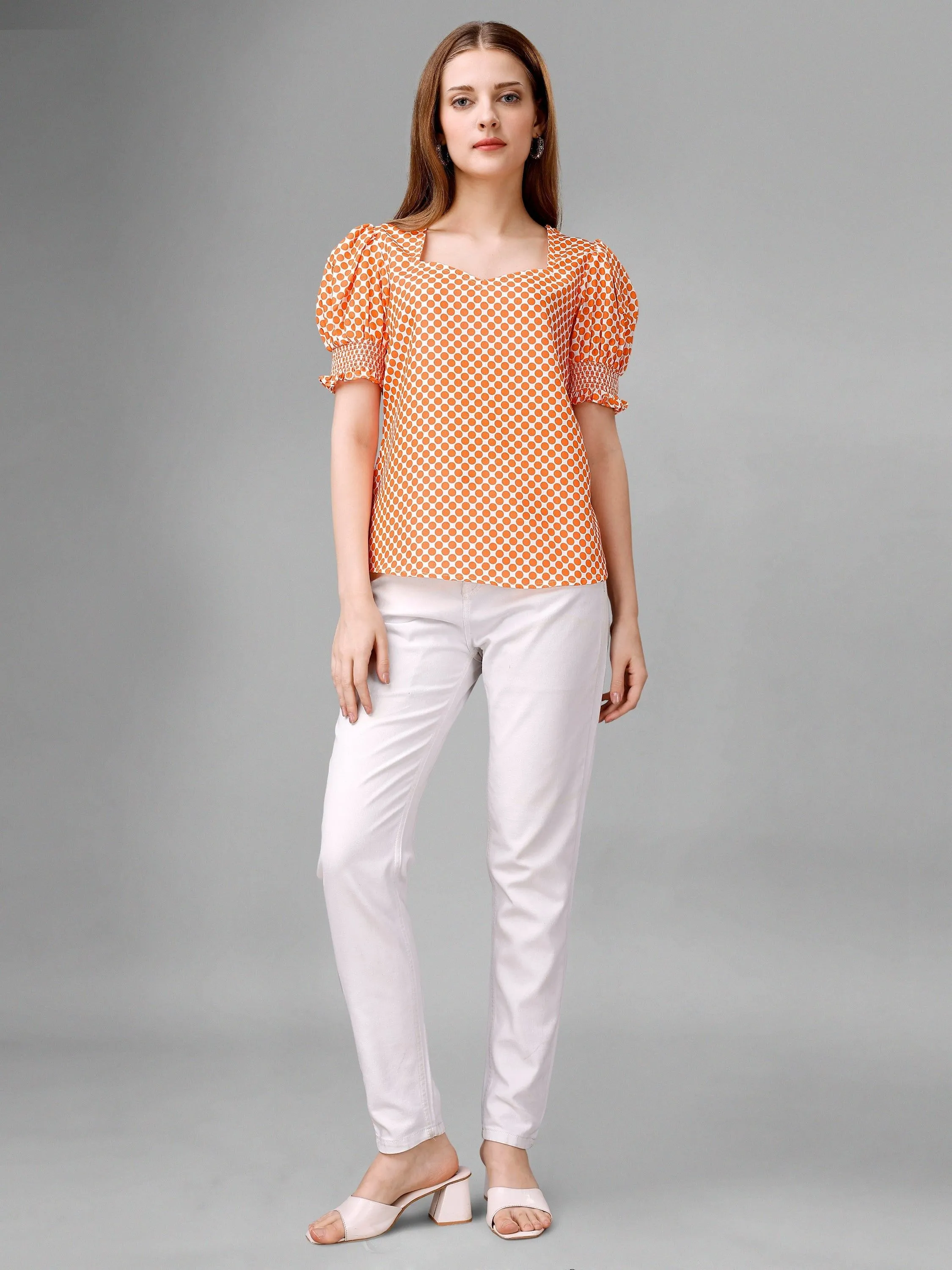 Atomic Tangerine Womens Top