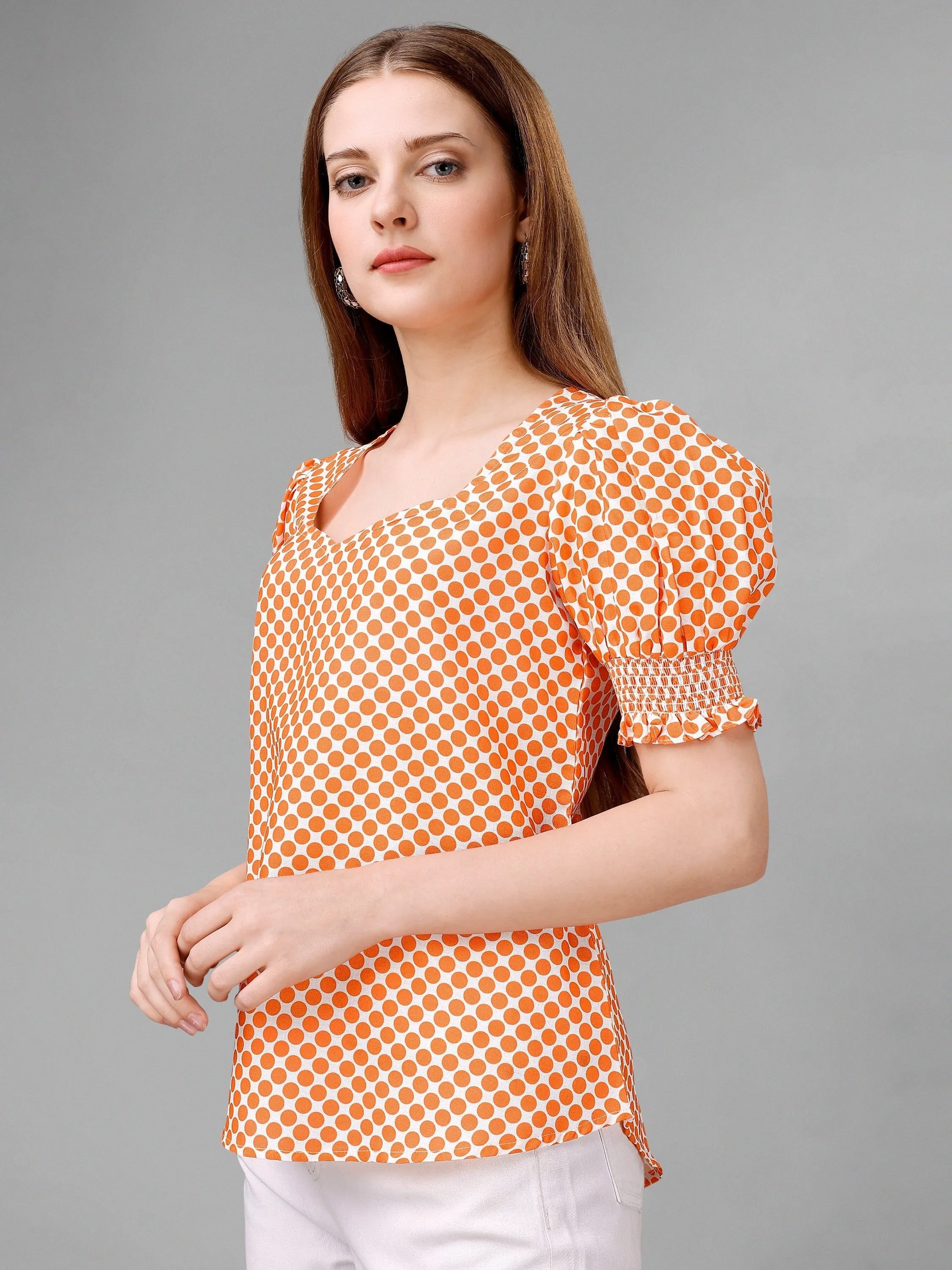 Atomic Tangerine Womens Top