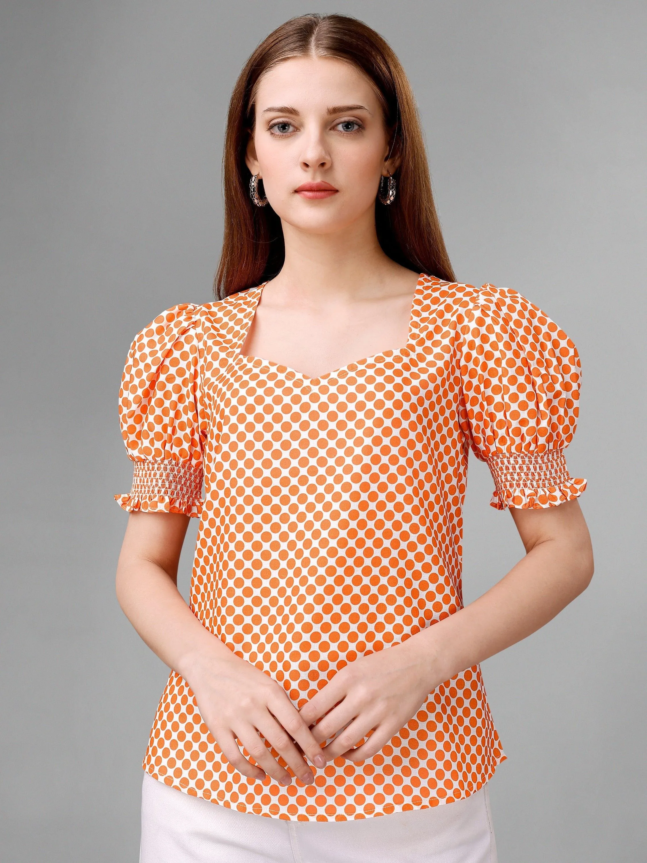 Atomic Tangerine Womens Top
