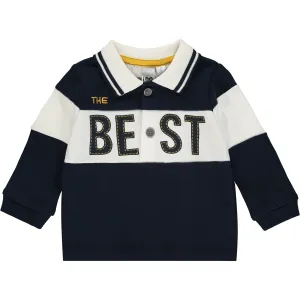 Baby Boys Black Cotton Top