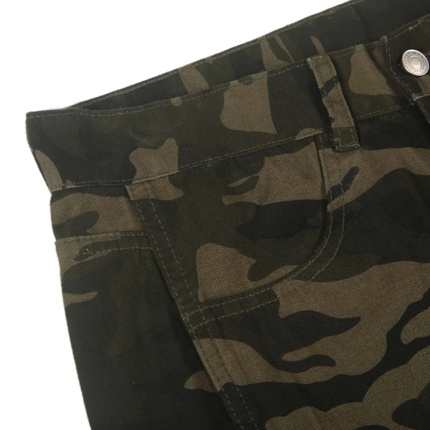 Baggy Camouflage Cargo Jeans