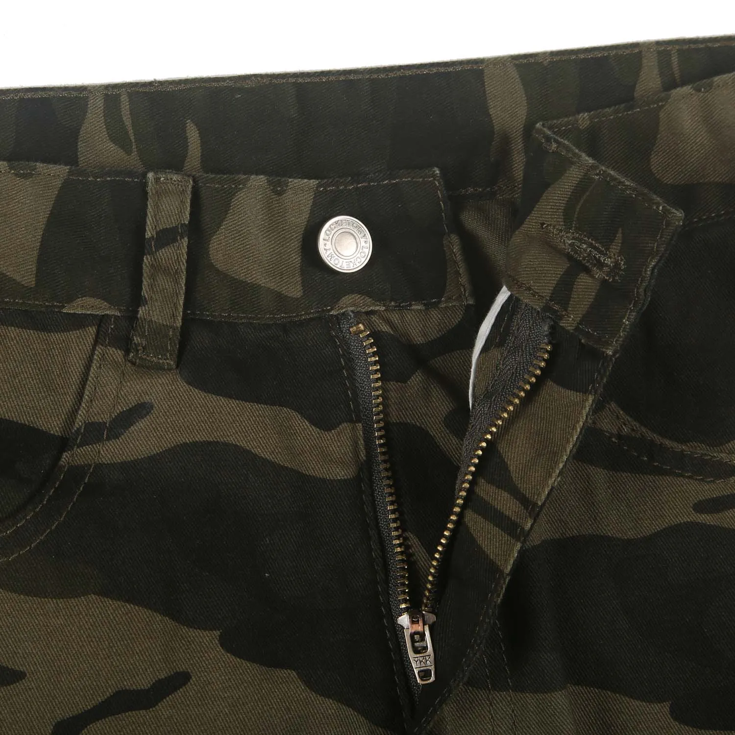Baggy Camouflage Cargo Jeans