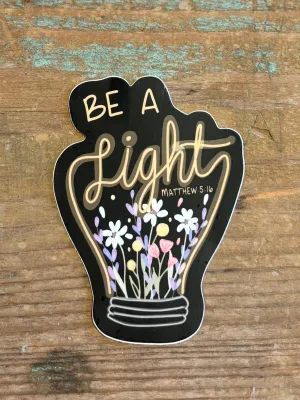 Be the Light Sticker