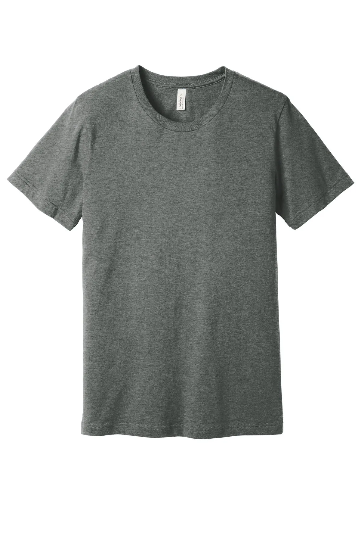 BELLA CANVAS  Unisex Heather CVC Short Sleeve Tee. BC3001CVC Deep Heather