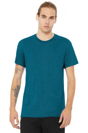 BELLA CANVAS  Unisex Heather CVC Short Sleeve Tee. BC3001CVC Heather Deep Teal