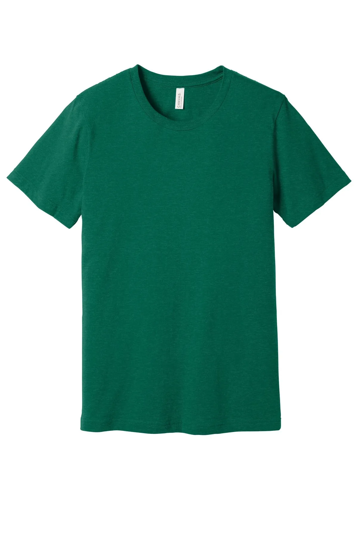 BELLA CANVAS  Unisex Heather CVC Short Sleeve Tee. BC3001CVC Heather Grass Green