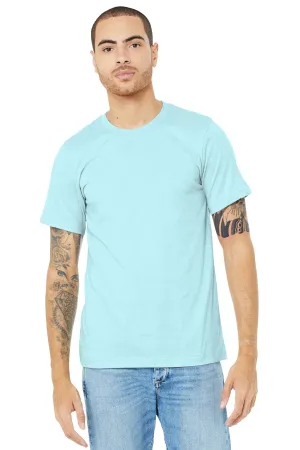 BELLA CANVAS  Unisex Heather CVC Short Sleeve Tee. BC3001CVC Heather Ice Blue