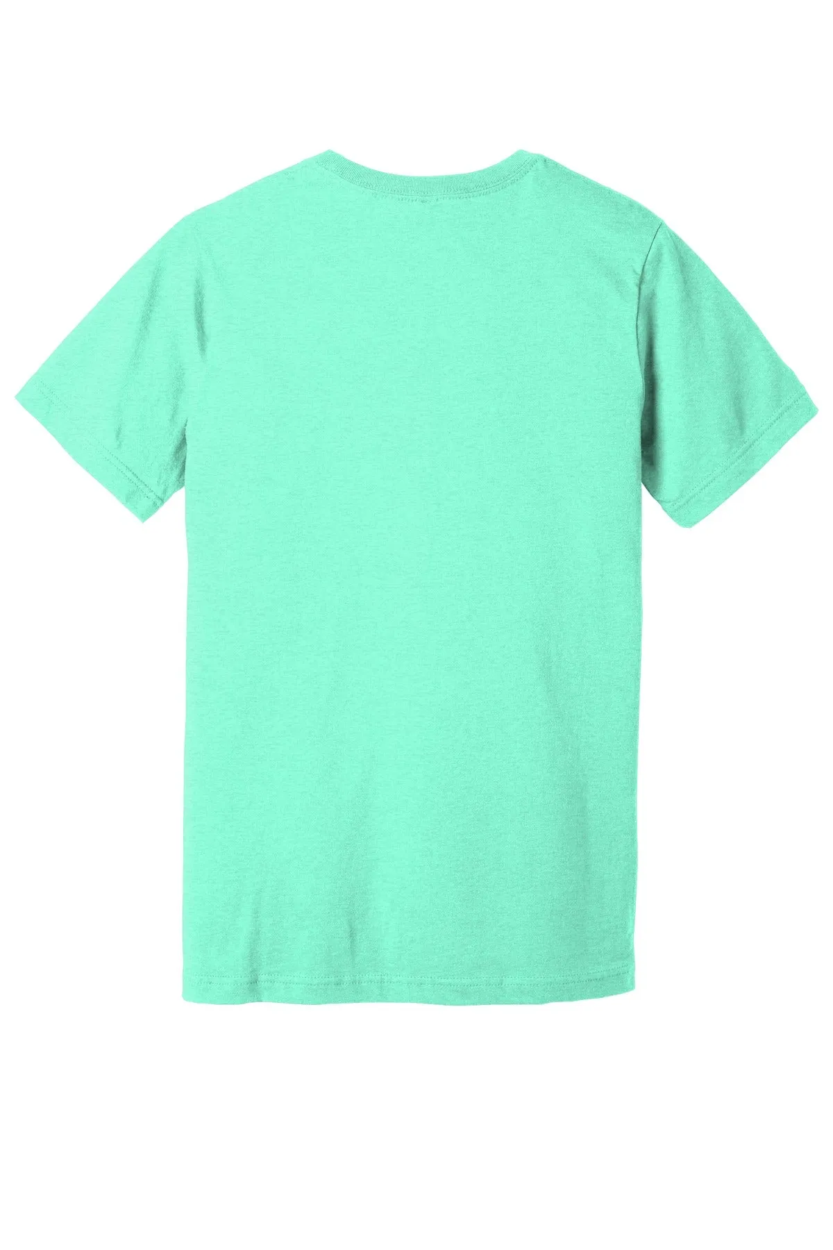 BELLA CANVAS  Unisex Heather CVC Short Sleeve Tee. BC3001CVC Heather Mint