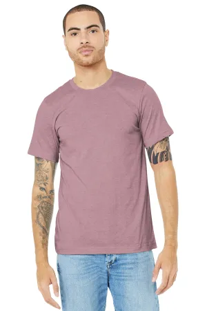 BELLA CANVAS  Unisex Heather CVC Short Sleeve Tee. BC3001CVC Heather Orchid