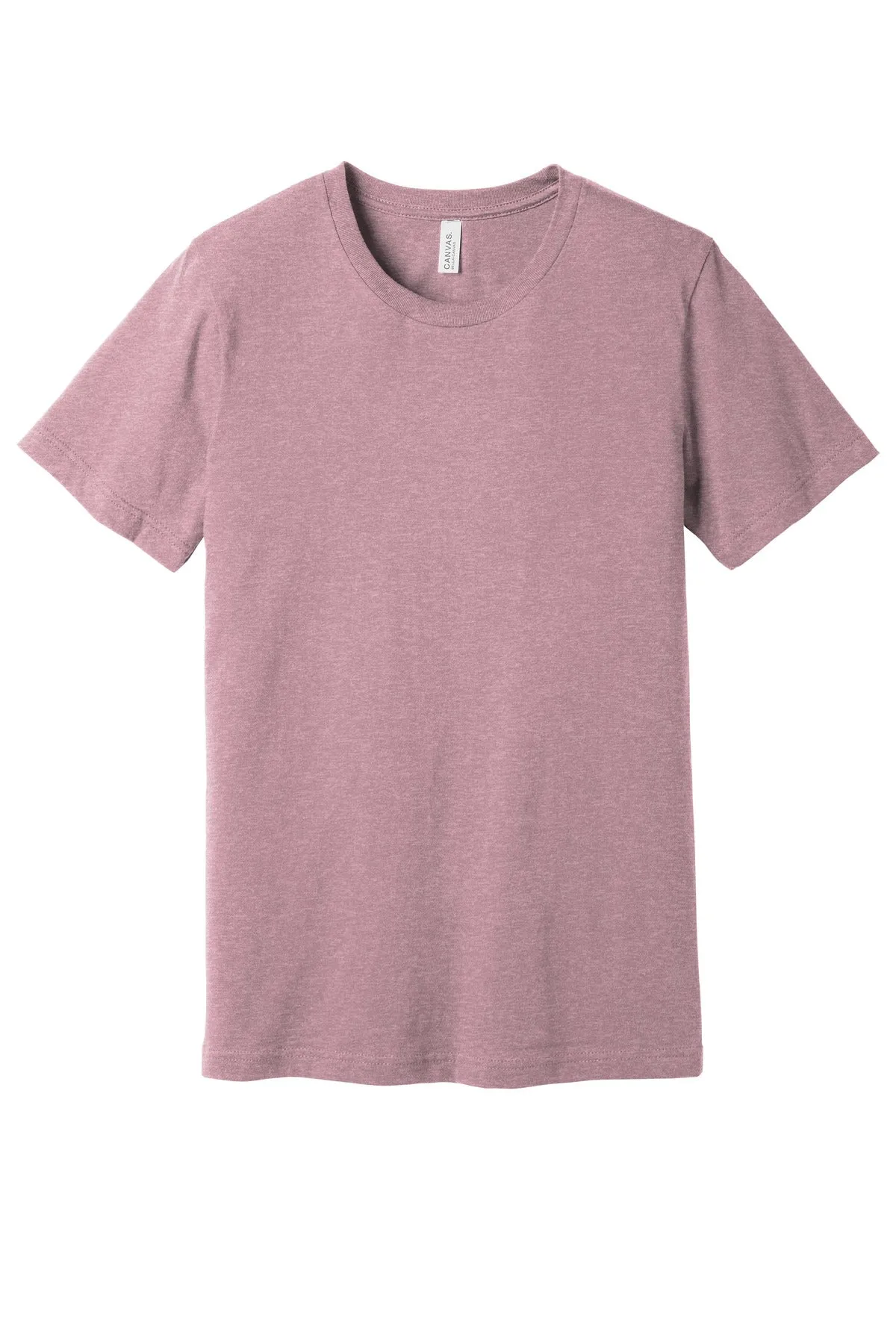 BELLA CANVAS  Unisex Heather CVC Short Sleeve Tee. BC3001CVC Heather Orchid