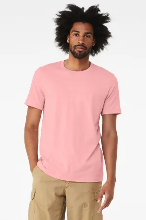 BELLA CANVAS  Unisex Heather CVC Short Sleeve Tee. BC3001CVC Heather Pink