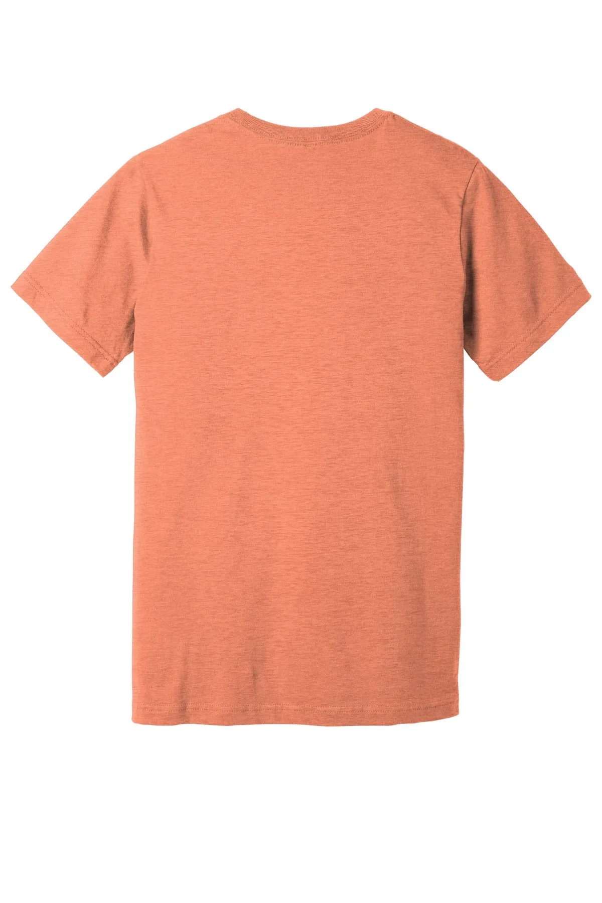 BELLA CANVAS  Unisex Heather CVC Short Sleeve Tee. BC3001CVC Heather Prism Sunset