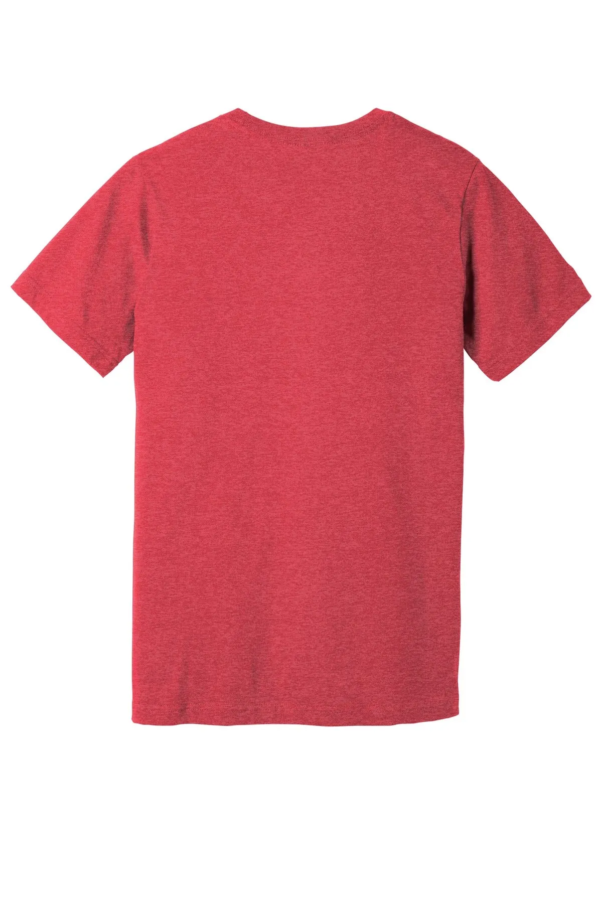 BELLA CANVAS  Unisex Heather CVC Short Sleeve Tee. BC3001CVC Heather Red