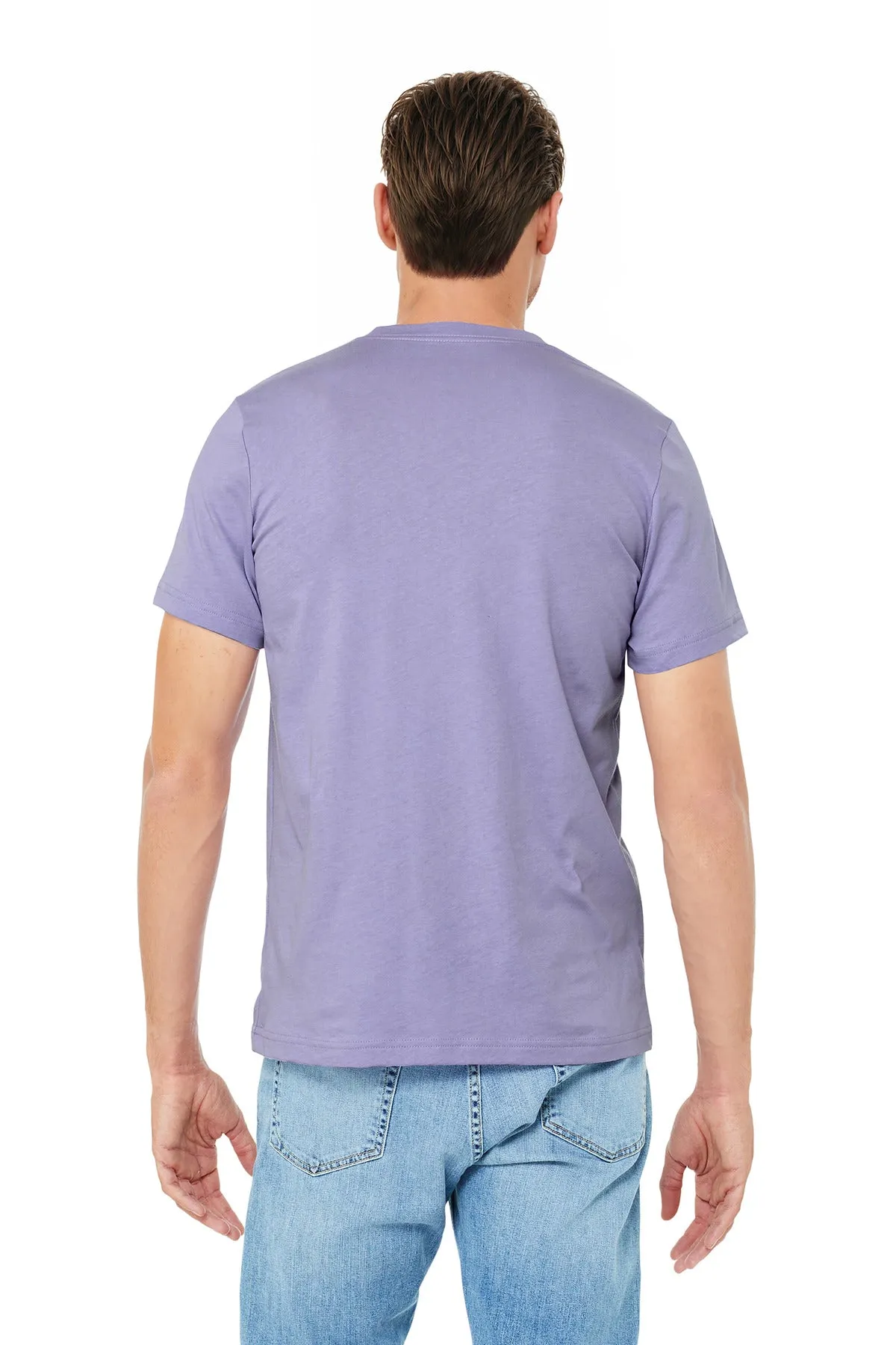 BELLA CANVAS  Unisex Jersey Short Sleeve Tee. BC3001 Dark Lavender