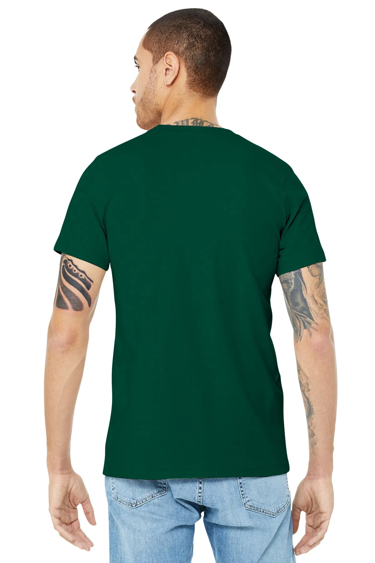 BELLA CANVAS  Unisex Jersey Short Sleeve Tee. BC3001 Evergreen