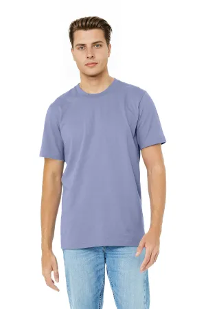 BELLA CANVAS  Unisex Jersey Short Sleeve Tee. BC3001 Lavender Blue