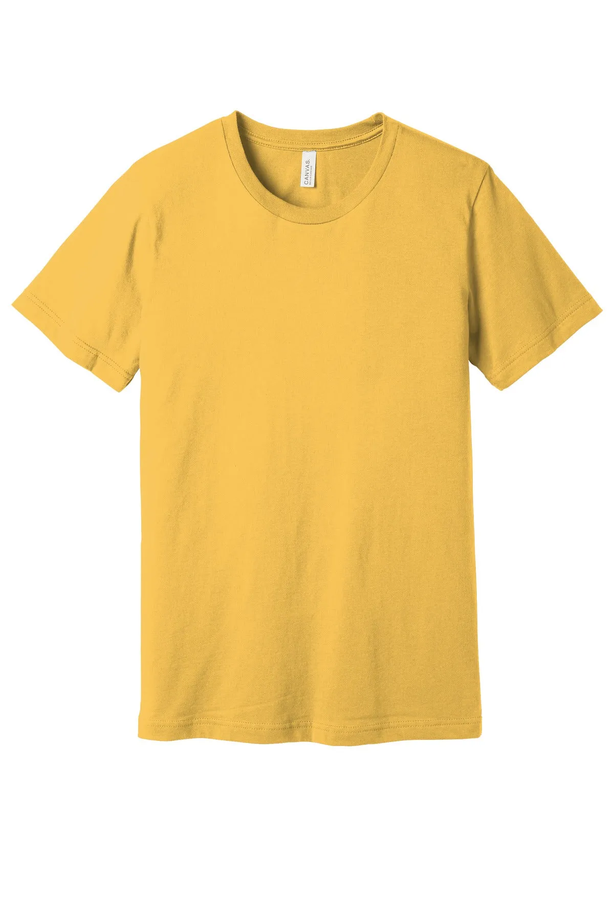 BELLA CANVAS  Unisex Jersey Short Sleeve Tee. BC3001 Maize Yellow