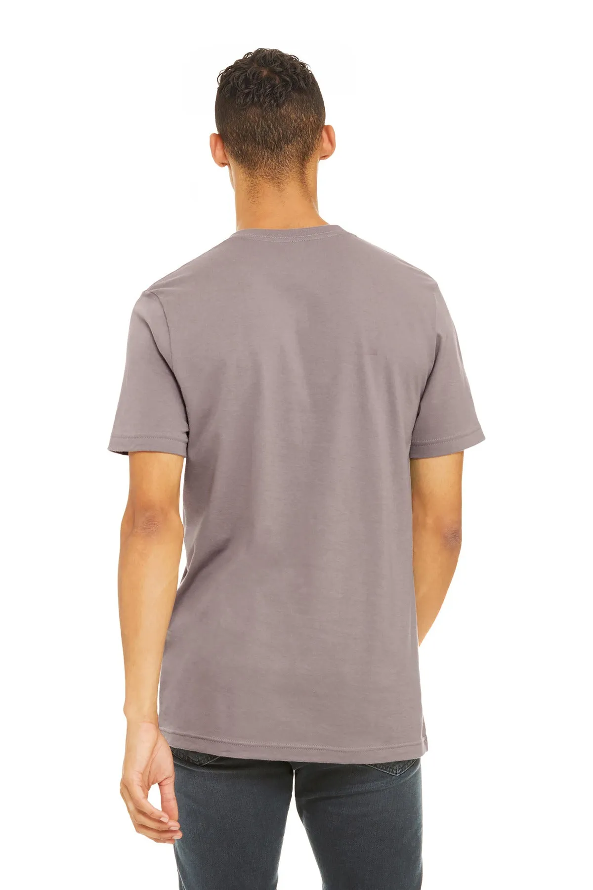 BELLA CANVAS  Unisex Jersey Short Sleeve Tee. BC3001 Pebble Brown