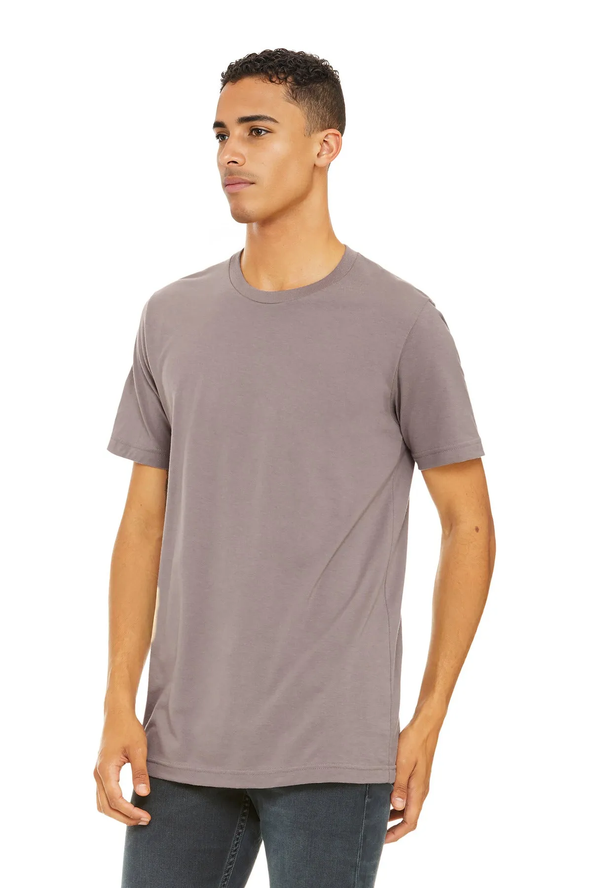 BELLA CANVAS  Unisex Jersey Short Sleeve Tee. BC3001 Pebble Brown