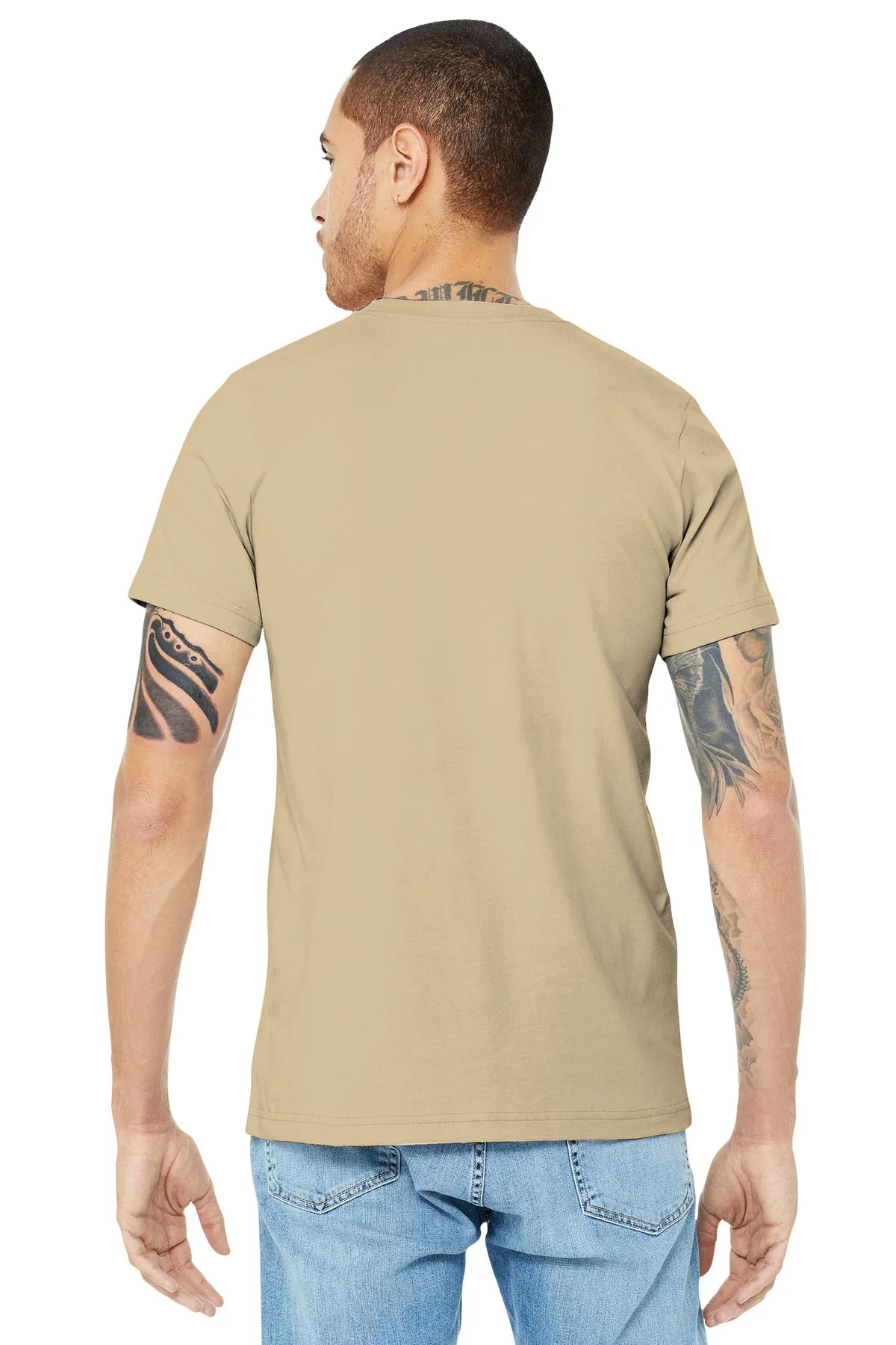 BELLA CANVAS  Unisex Jersey Short Sleeve Tee. BC3001 Soft Cream