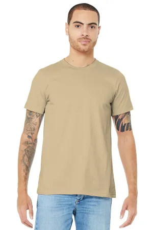 BELLA CANVAS  Unisex Jersey Short Sleeve Tee. BC3001 Soft Cream
