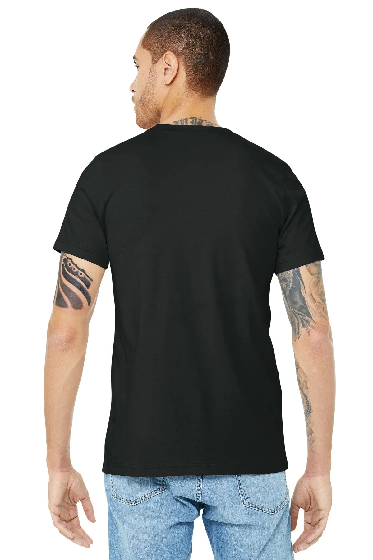 BELLA CANVAS  Unisex Jersey Short Sleeve Tee. BC3001 Vintage Black
