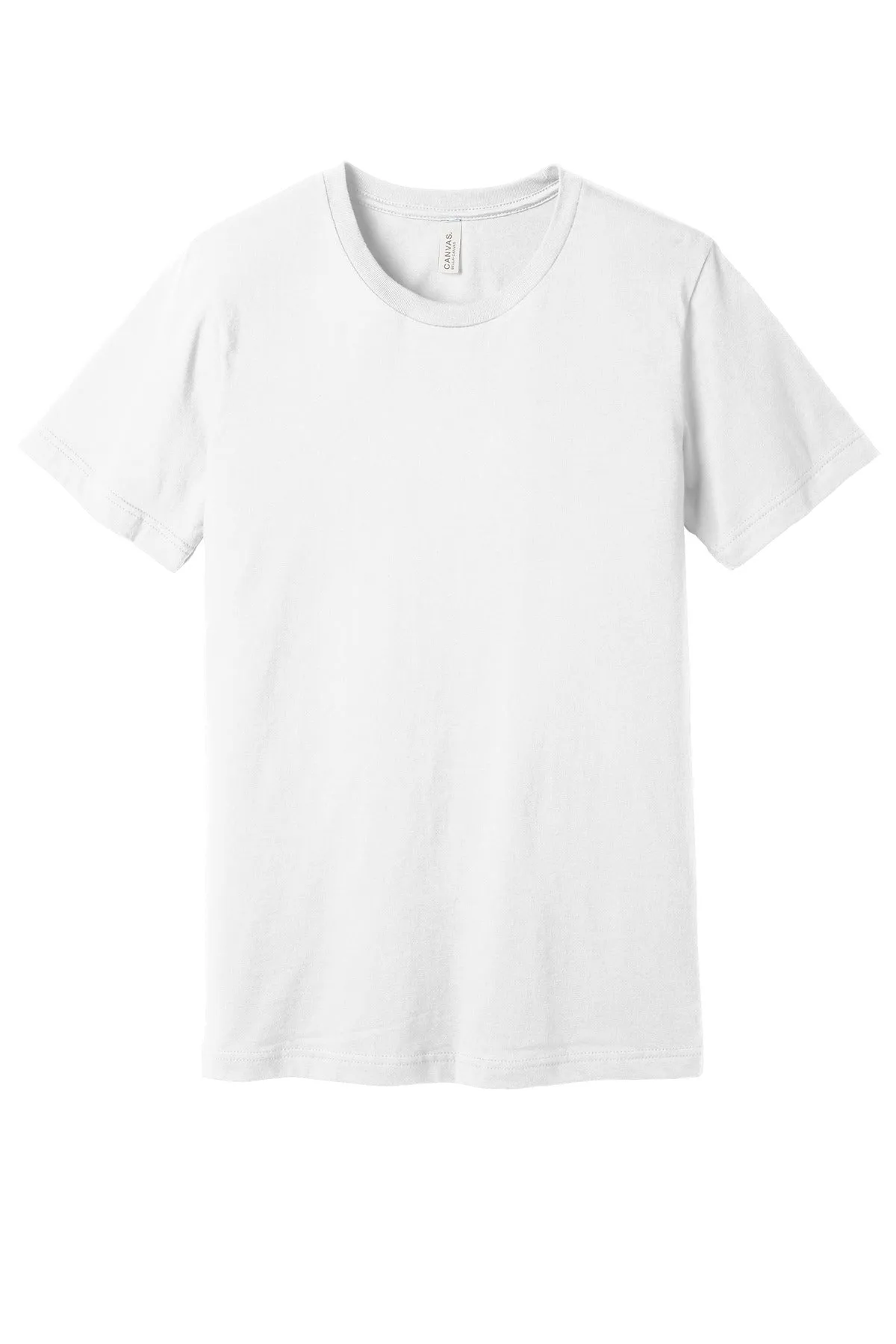 BELLA CANVAS  Unisex Jersey Short Sleeve Tee. BC3001 White