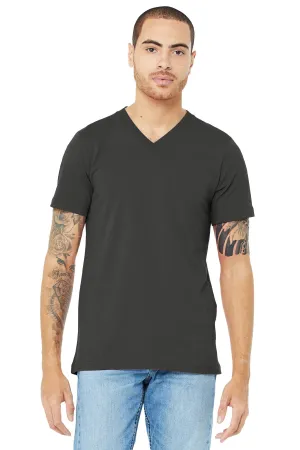 BELLA CANVAS  Unisex Jersey Short Sleeve V-Neck Tee. BC3005 Asphalt