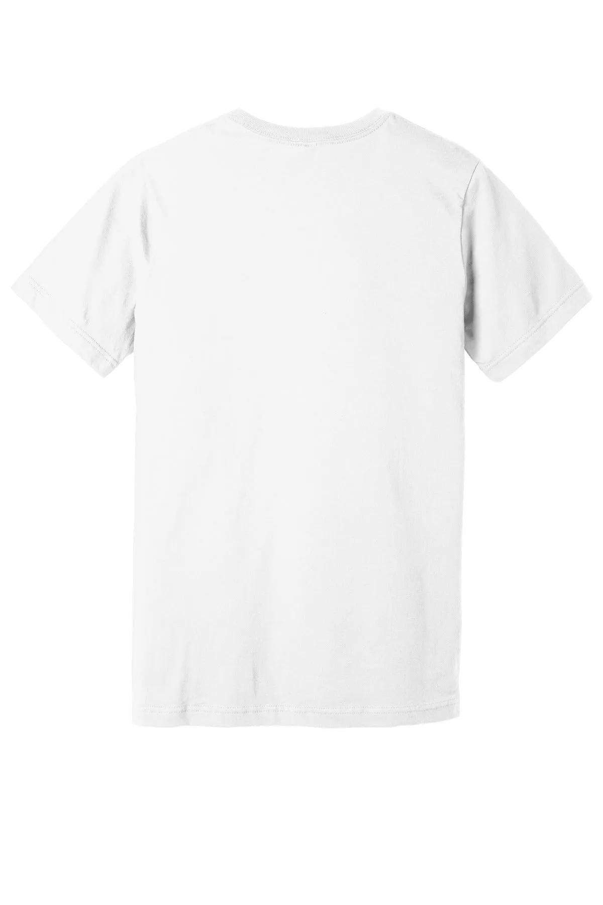 BELLA CANVAS  Unisex Jersey Short Sleeve V-Neck Tee. BC3005 White