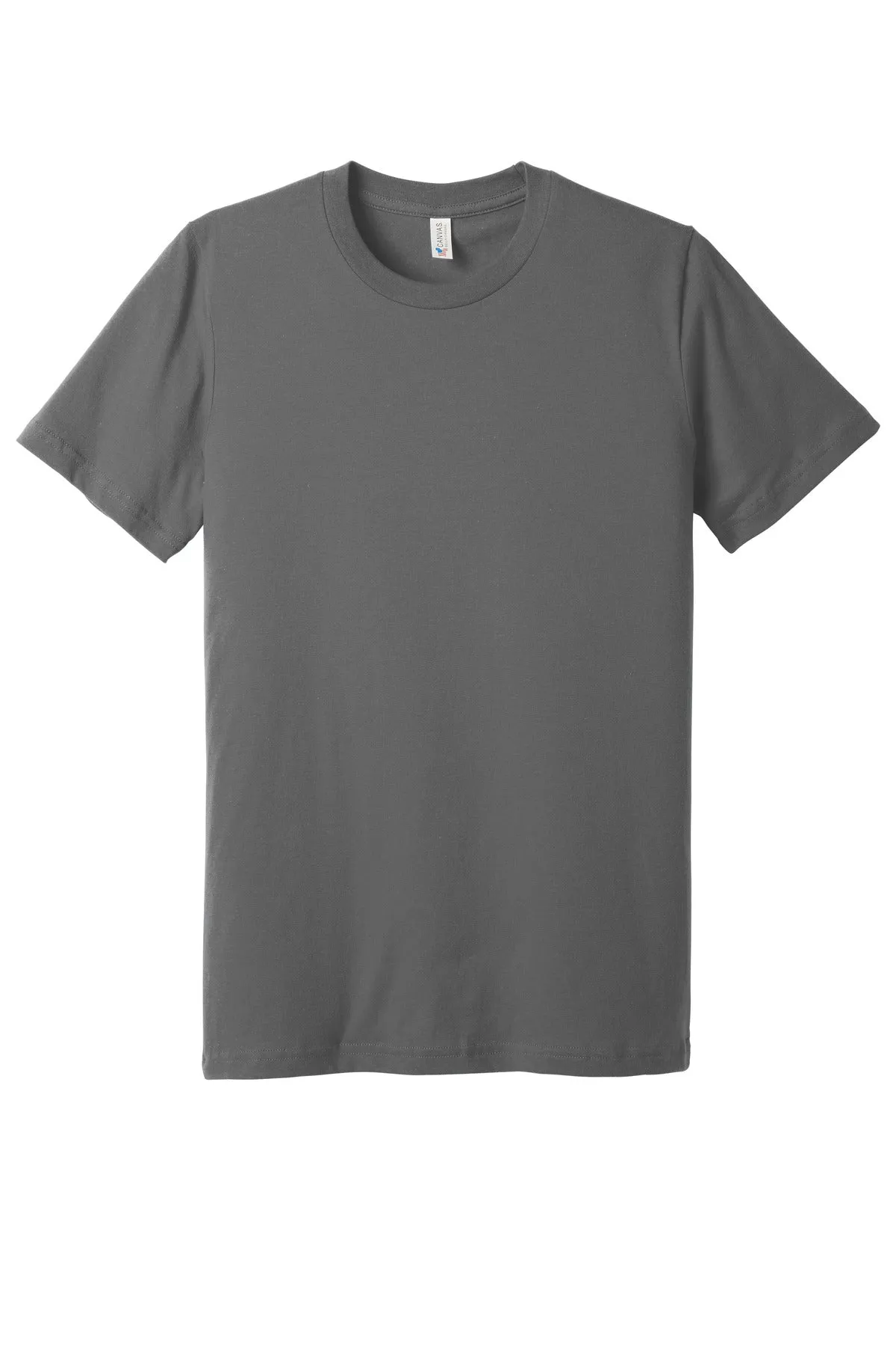 BELLA CANVAS  Unisex Made In The USA Jersey Short Sleeve Tee. BC3001U Asphalt